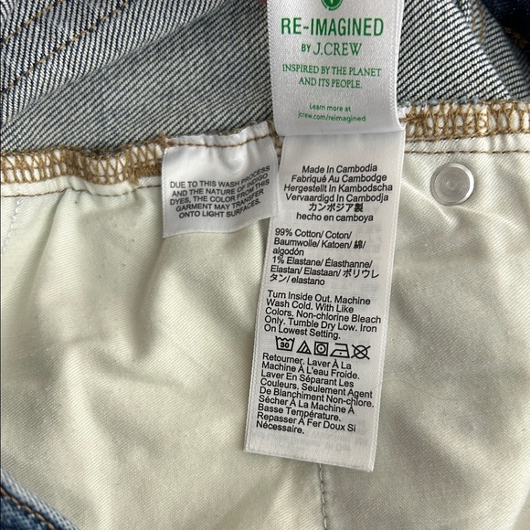 J. Crew ‘96 Slim Wide cropped jeans - Picture 7 of 8